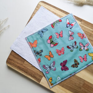 Face_Cloths_Flannels_Tropical_Strawberry_Bee_Blue_Floral_Butterfly_Bamboo